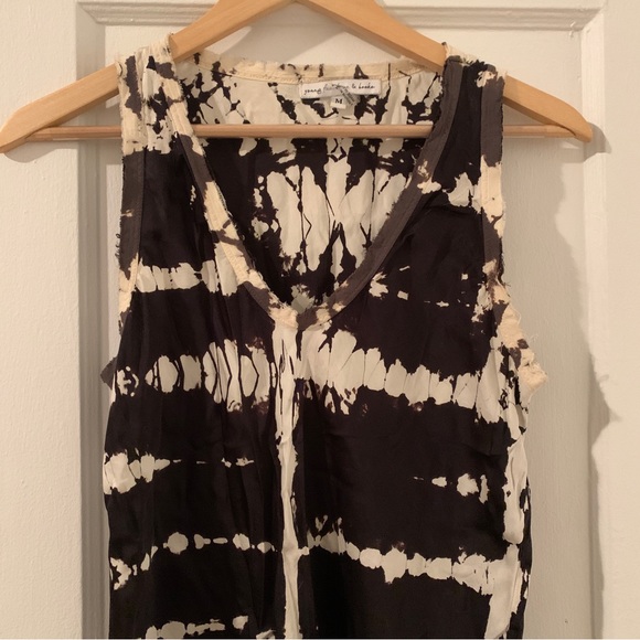 Young fabulous and broke tie dye satin camisole tank - medium - Picture 4 of 6